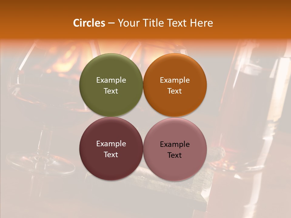 Bar Ashtray Smoke PowerPoint Template