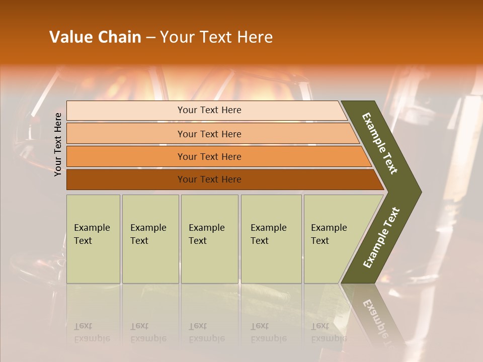 Bar Ashtray Smoke PowerPoint Template