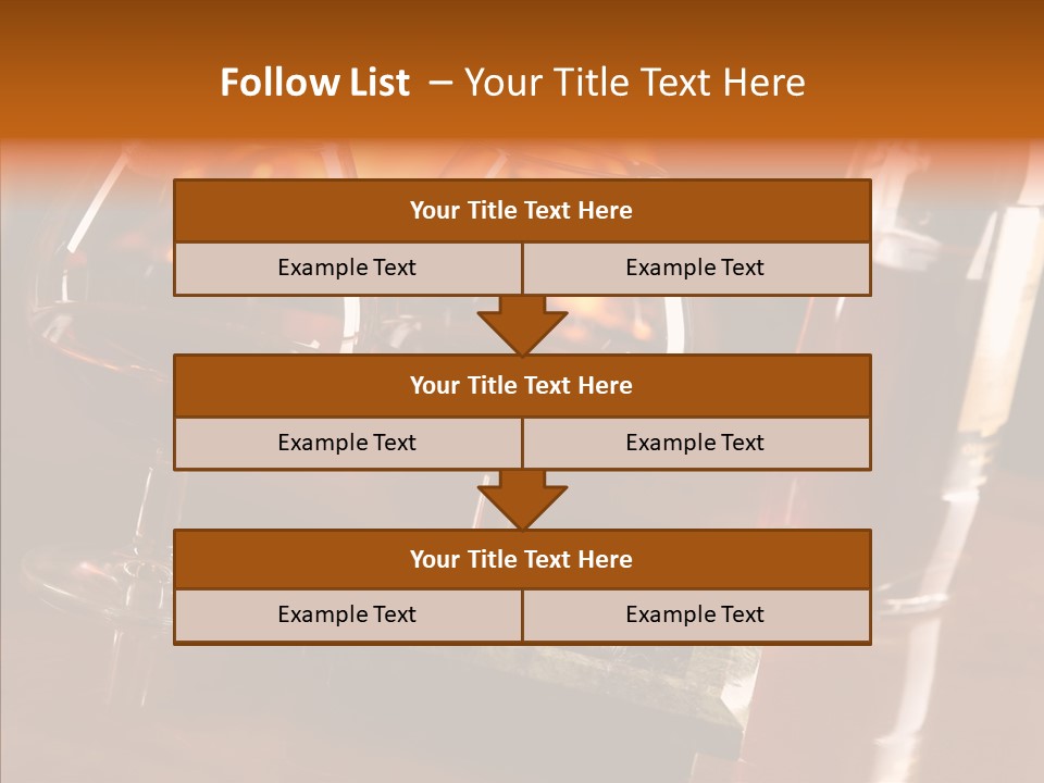 Bar Ashtray Smoke PowerPoint Template