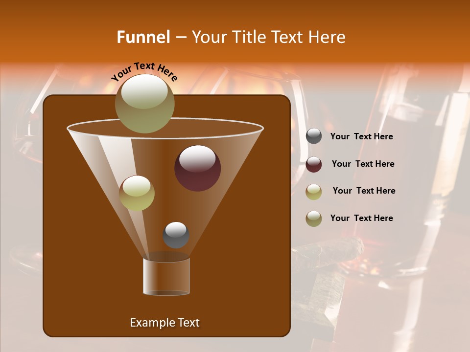 Bar Ashtray Smoke PowerPoint Template