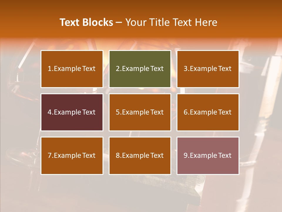 Bar Ashtray Smoke PowerPoint Template