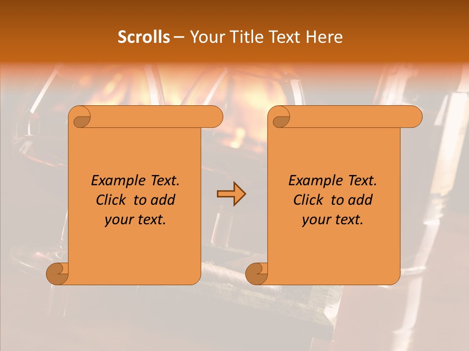 Bar Ashtray Smoke PowerPoint Template
