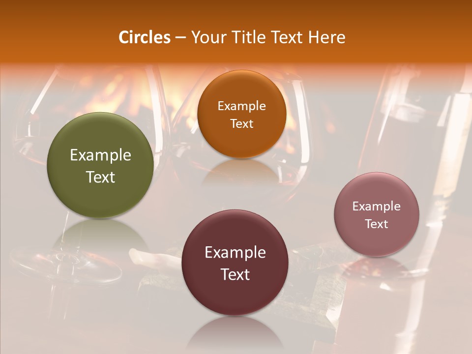 Bar Ashtray Smoke PowerPoint Template