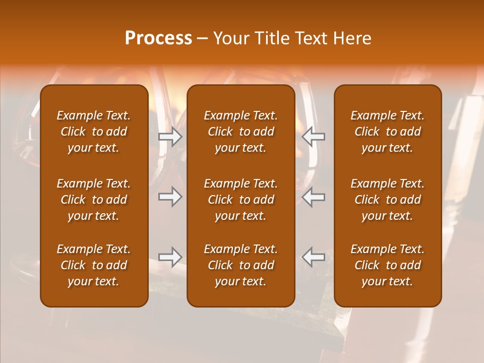 Bar Ashtray Smoke PowerPoint Template