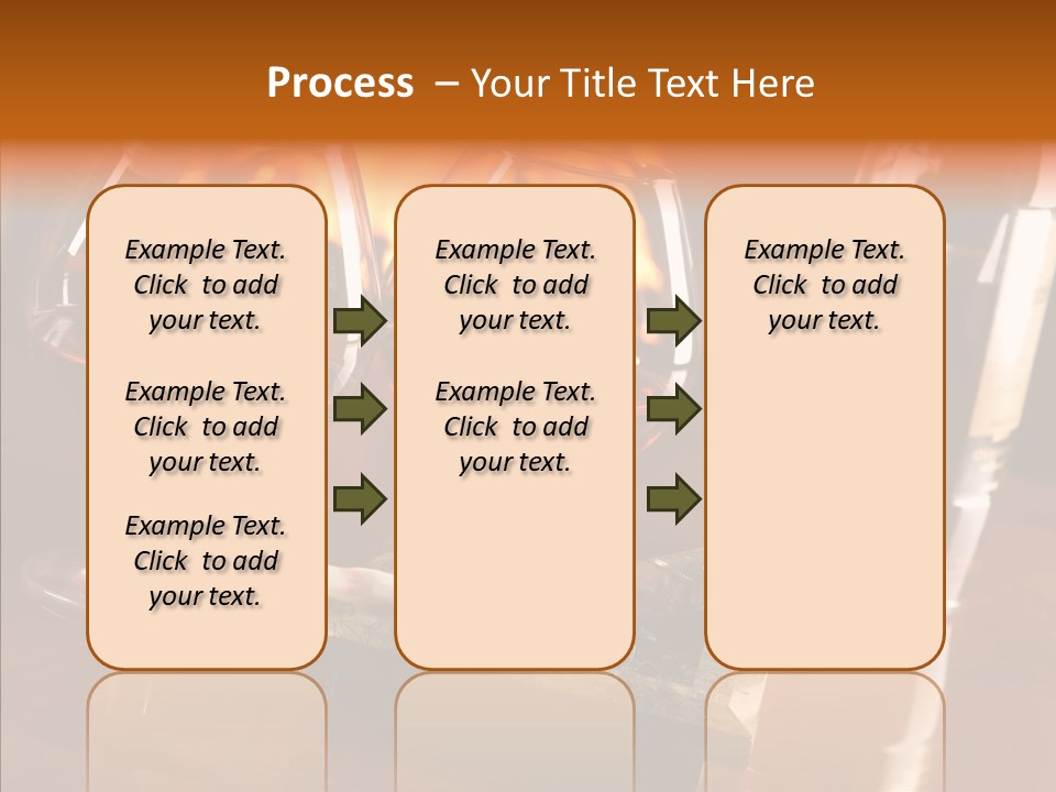 Bar Ashtray Smoke PowerPoint Template
