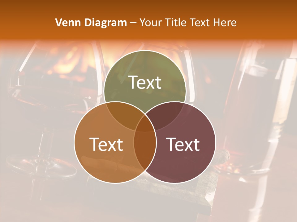 Bar Ashtray Smoke PowerPoint Template