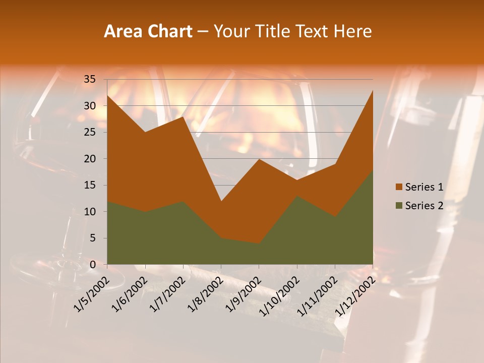 Bar Ashtray Smoke PowerPoint Template