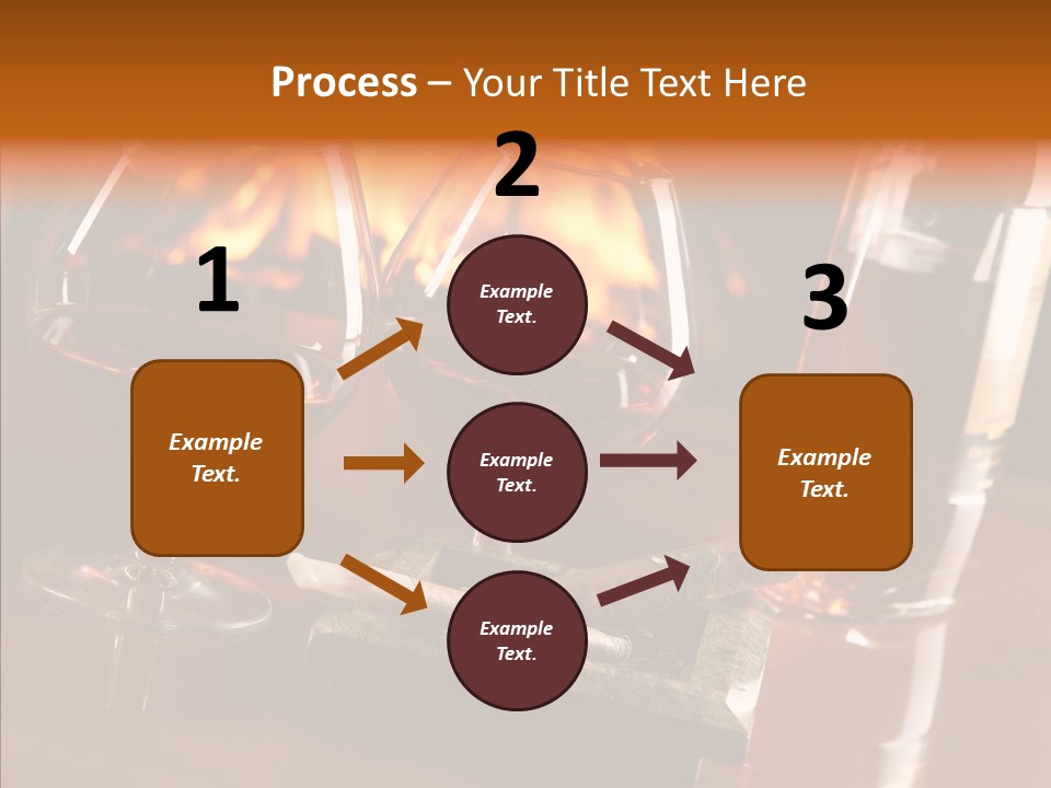 Bar Ashtray Smoke PowerPoint Template