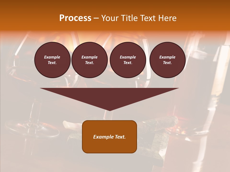 Bar Ashtray Smoke PowerPoint Template