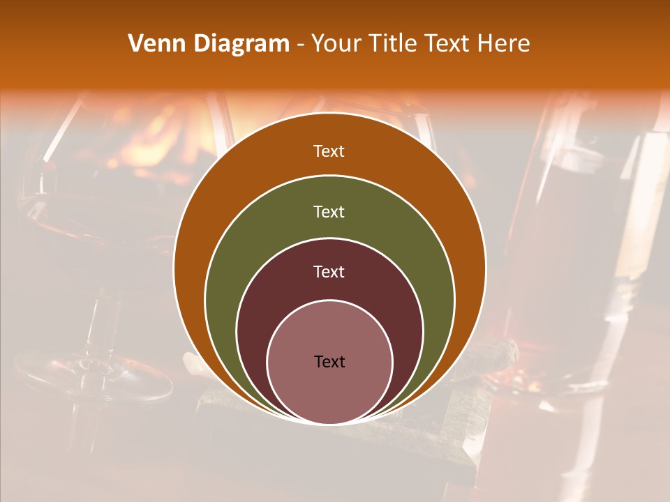 Bar Ashtray Smoke PowerPoint Template