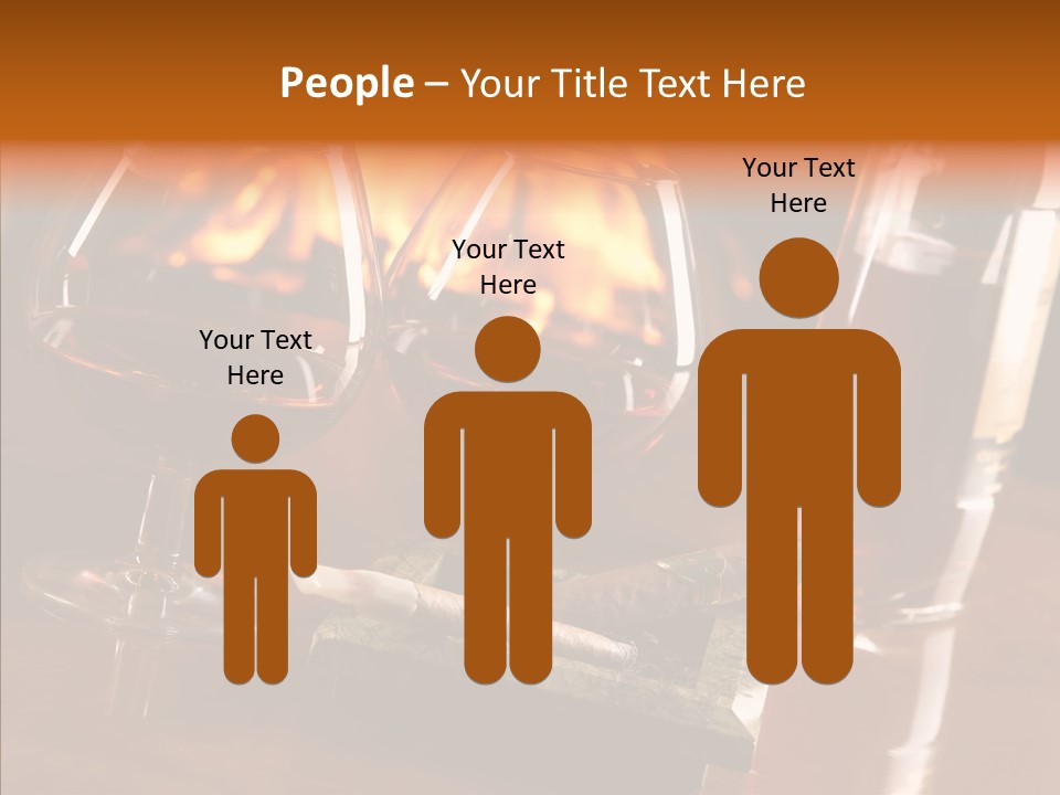 Bar Ashtray Smoke PowerPoint Template