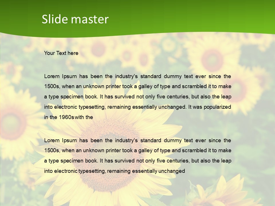 Vivid Agriculture Grow PowerPoint Template