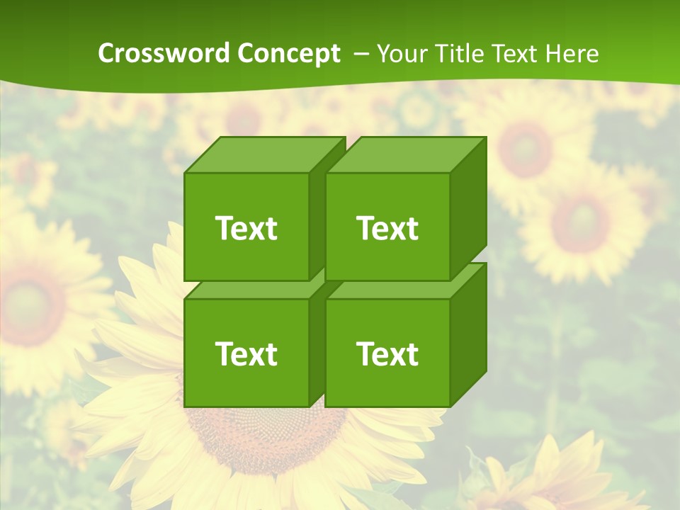 Vivid Agriculture Grow PowerPoint Template