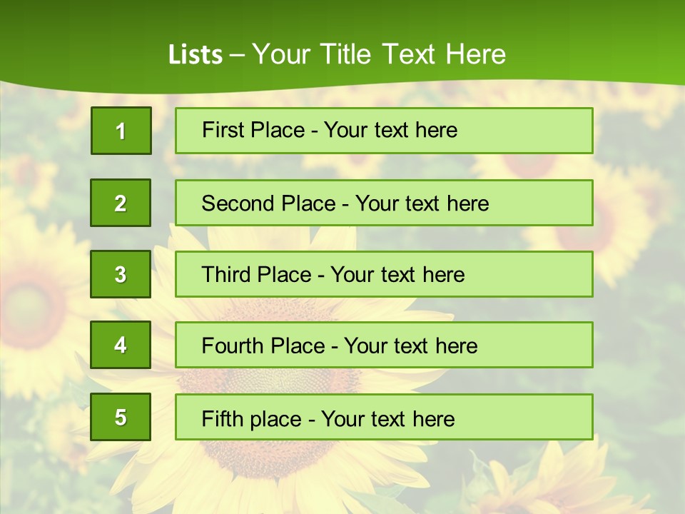 Vivid Agriculture Grow PowerPoint Template