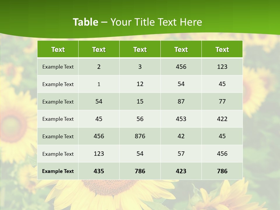 Vivid Agriculture Grow PowerPoint Template