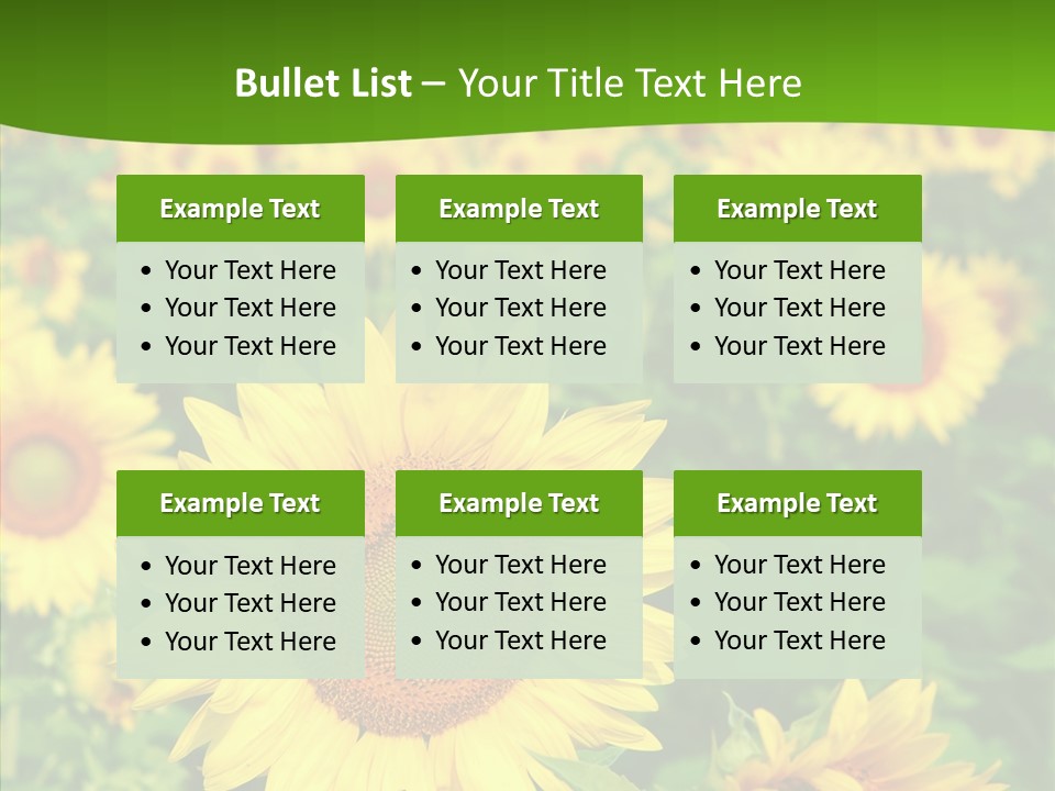 Vivid Agriculture Grow PowerPoint Template