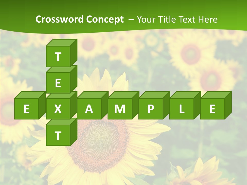 Vivid Agriculture Grow PowerPoint Template