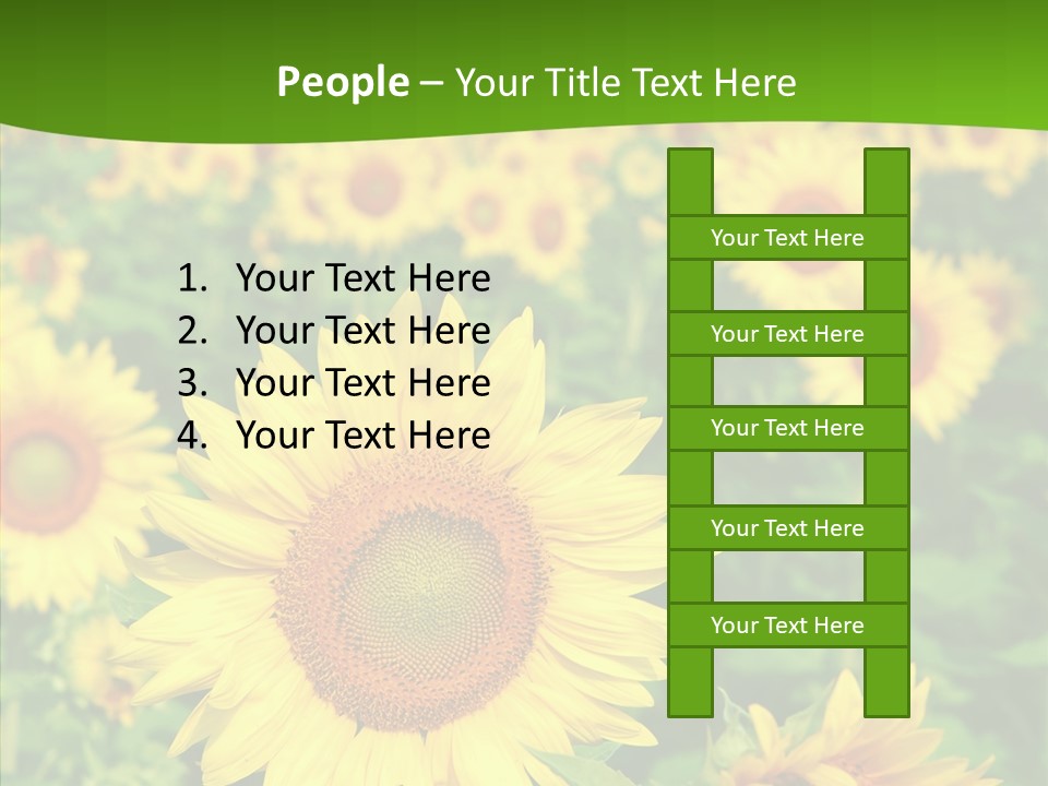 Vivid Agriculture Grow PowerPoint Template