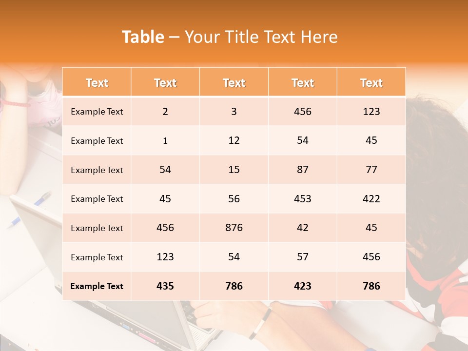 Board Bu Ine Chair PowerPoint Template