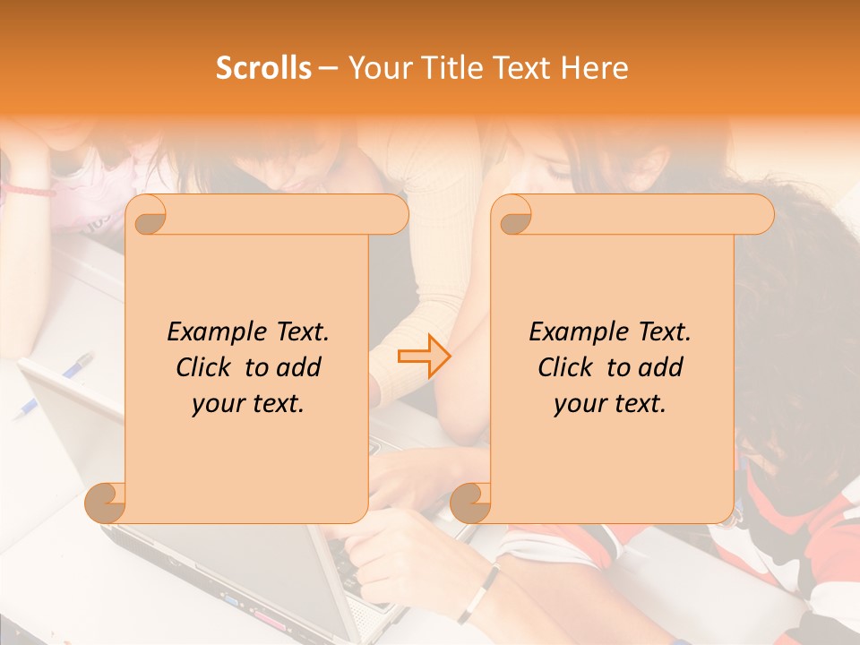 Board Bu Ine Chair PowerPoint Template
