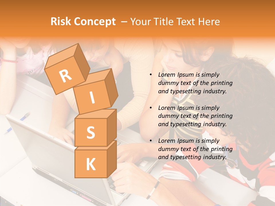 Board Bu Ine Chair PowerPoint Template