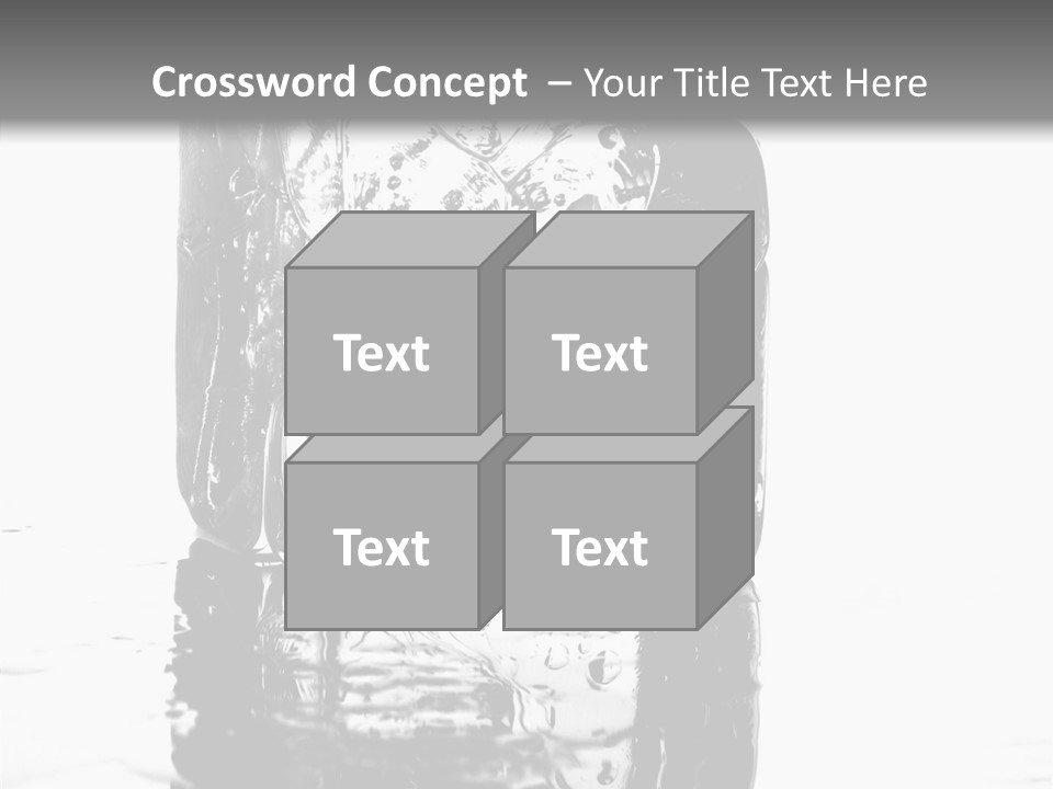 Refreshment Thirst Bubbles PowerPoint Template