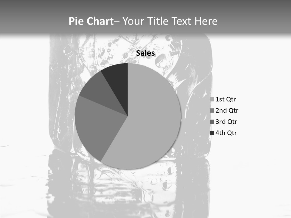 Refreshment Thirst Bubbles PowerPoint Template