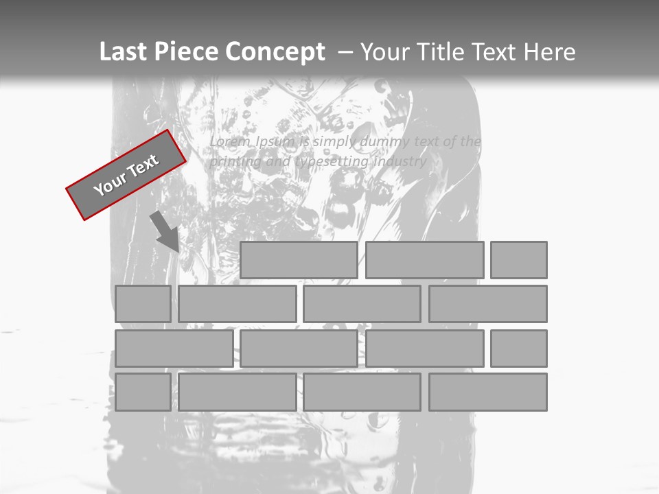 Refreshment Thirst Bubbles PowerPoint Template