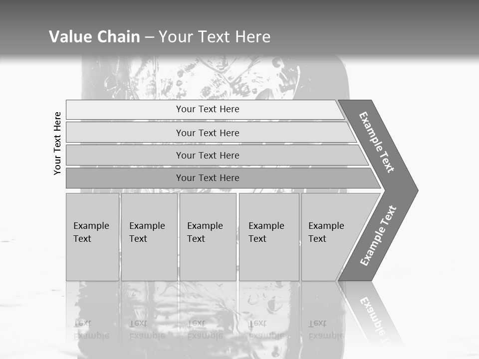 Refreshment Thirst Bubbles PowerPoint Template