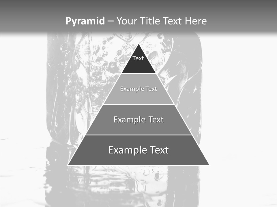 Refreshment Thirst Bubbles PowerPoint Template