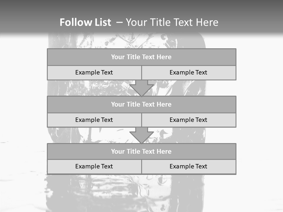 Refreshment Thirst Bubbles PowerPoint Template