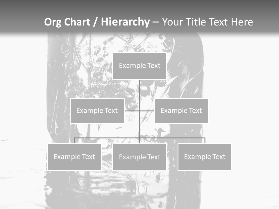 Refreshment Thirst Bubbles PowerPoint Template