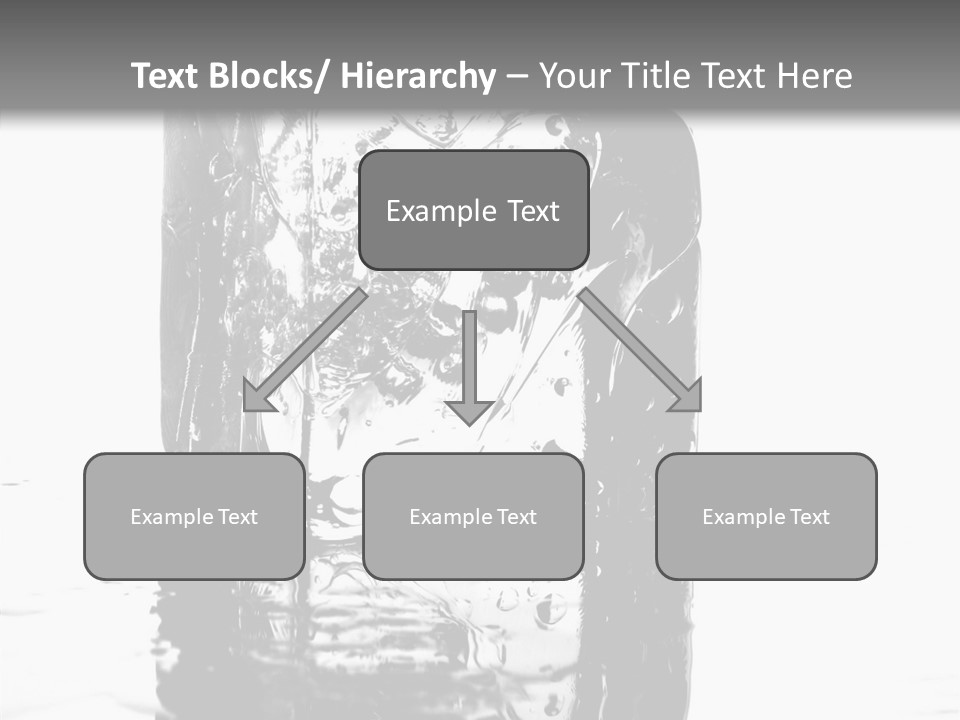 Refreshment Thirst Bubbles PowerPoint Template