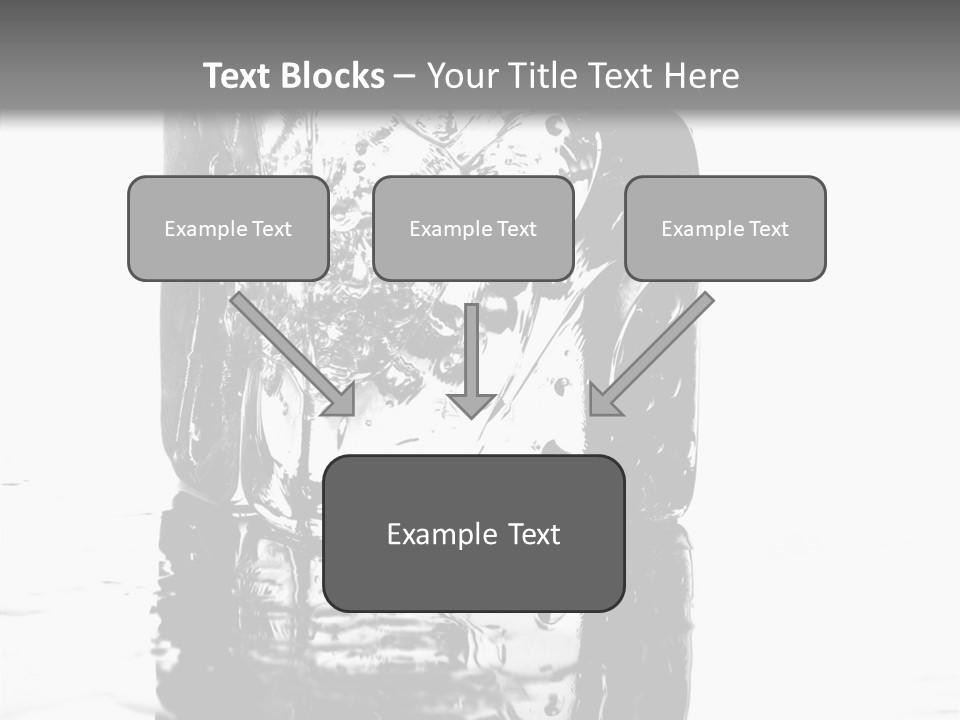 Refreshment Thirst Bubbles PowerPoint Template