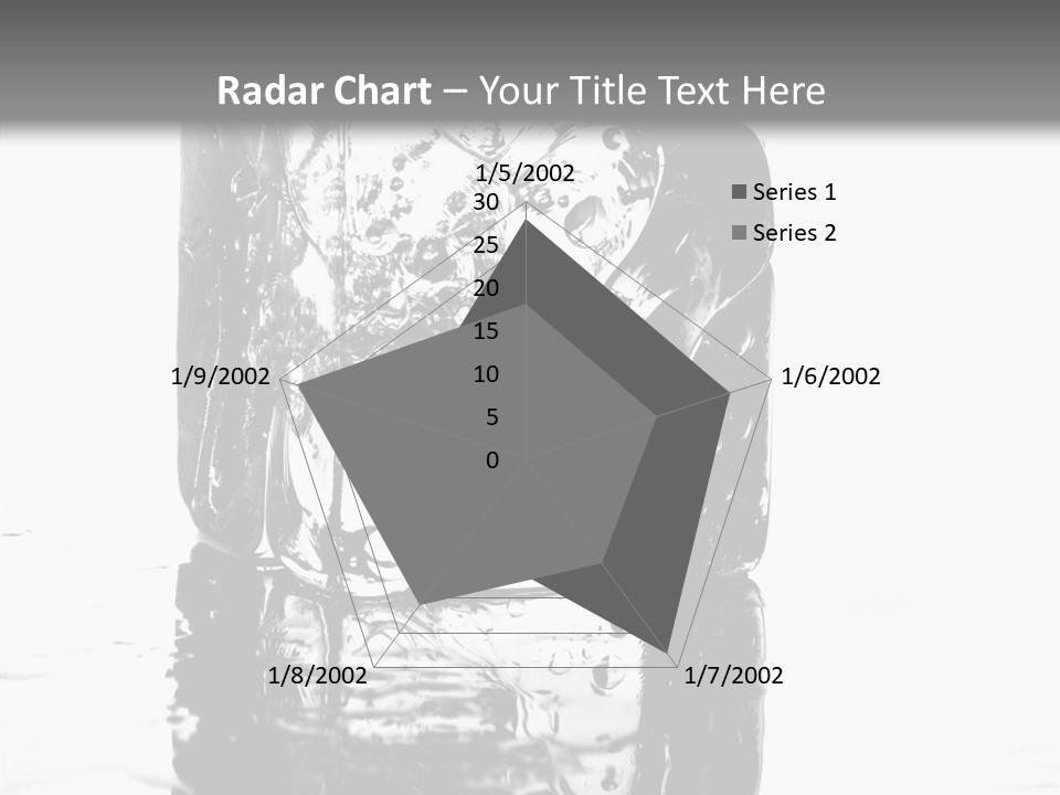 Refreshment Thirst Bubbles PowerPoint Template