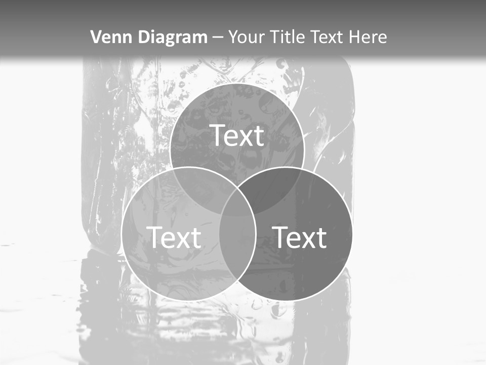 Refreshment Thirst Bubbles PowerPoint Template