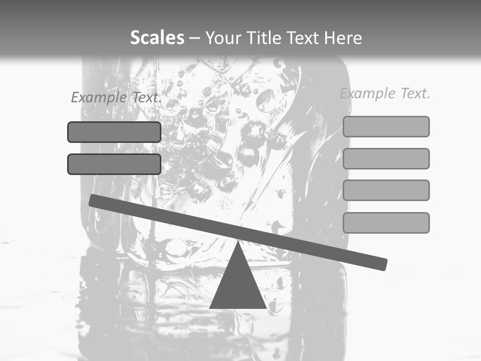 Refreshment Thirst Bubbles PowerPoint Template