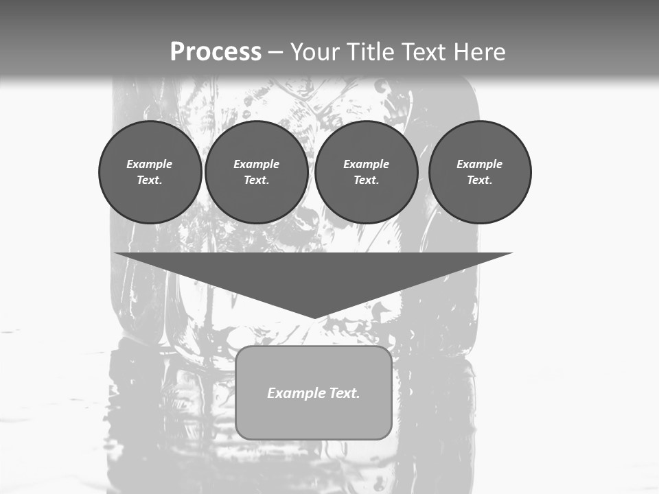 Refreshment Thirst Bubbles PowerPoint Template