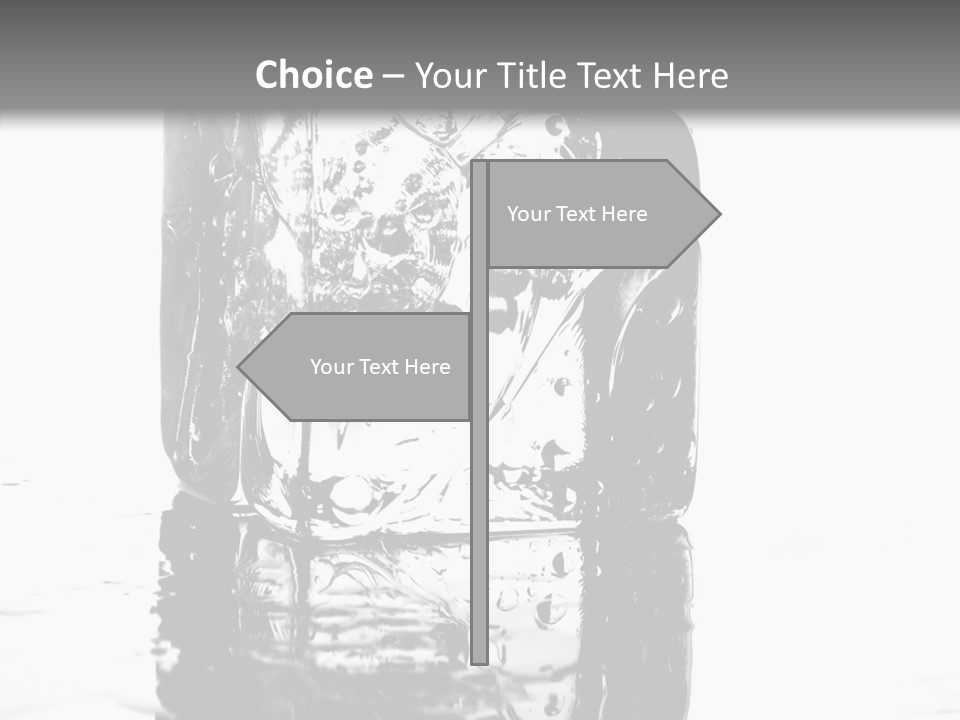 Refreshment Thirst Bubbles PowerPoint Template