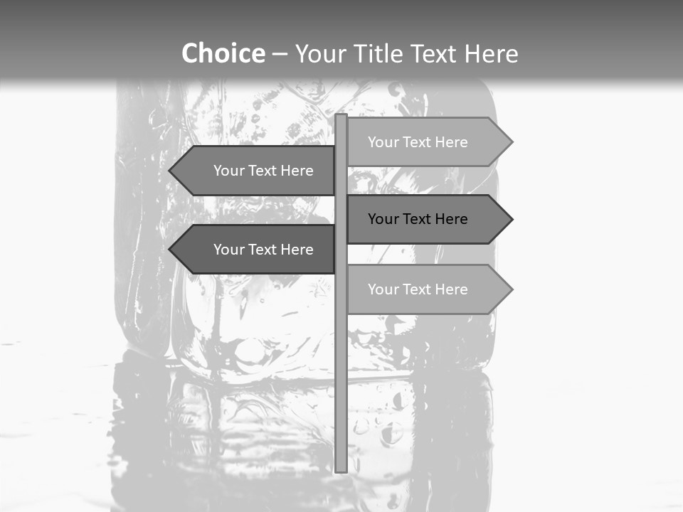 Refreshment Thirst Bubbles PowerPoint Template