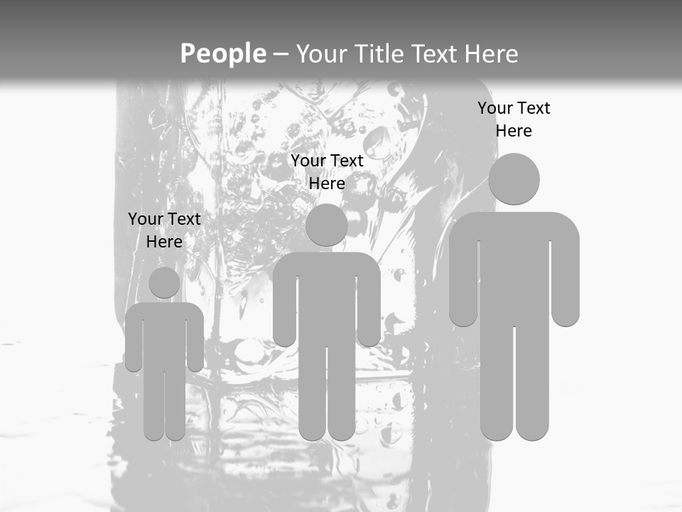 Refreshment Thirst Bubbles PowerPoint Template