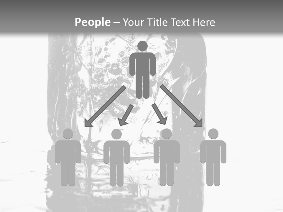 Refreshment Thirst Bubbles PowerPoint Template