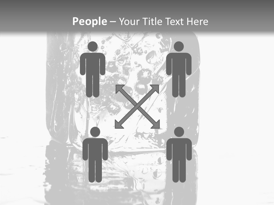 Refreshment Thirst Bubbles PowerPoint Template