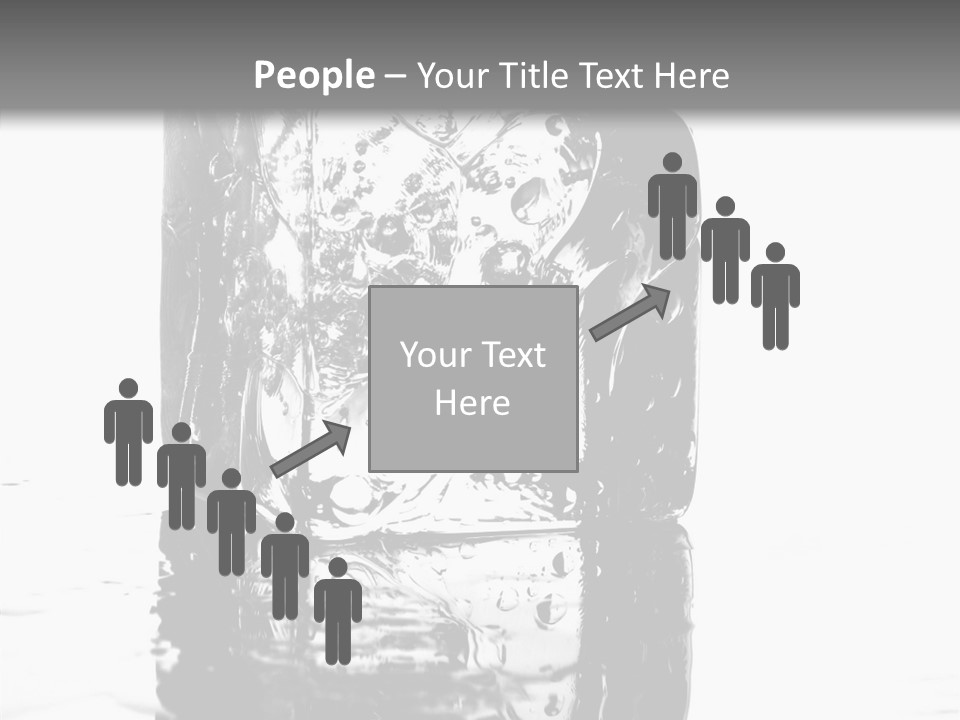 Refreshment Thirst Bubbles PowerPoint Template