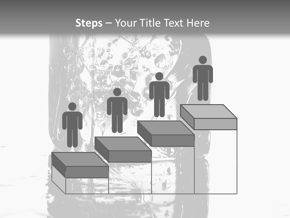 Refreshment Thirst Bubbles PowerPoint Template