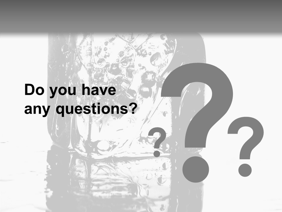 Refreshment Thirst Bubbles PowerPoint Template