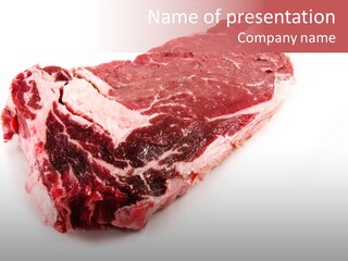 Juicy Raw Eat PowerPoint Template