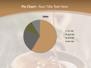 Golden Liquid Eating PowerPoint Template