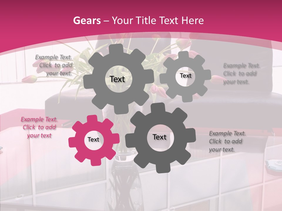 Seating Business Waiting PowerPoint Template