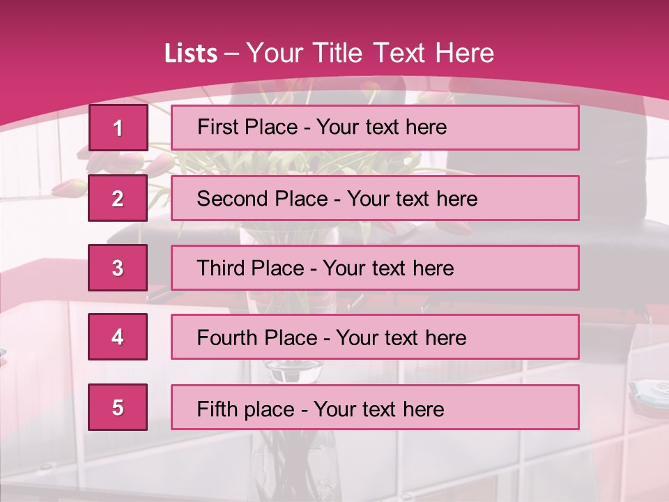 Seating Business Waiting PowerPoint Template